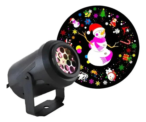Mini proyector navideno