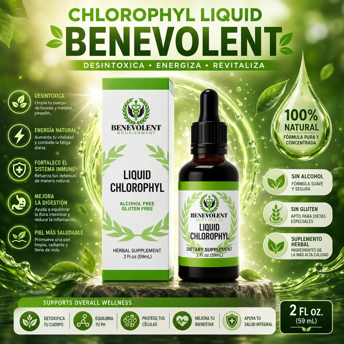 Clorofila Liquida Benevolent